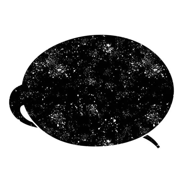 grunge rustic chat kabarcık vektör çizimi