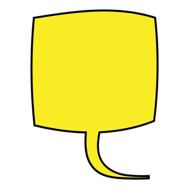 Sohbet baloncuğu el çizimi renk vektörü çizimi