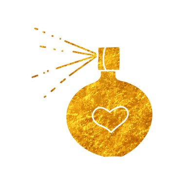 Kadınların parfümleri altın renginde.