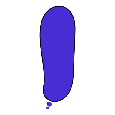 Sohbet baloncuğu el çizimi renk vektörü çizimi