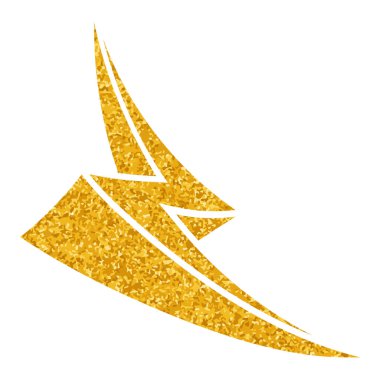 Yapıştırma biçiminde el çizimi gök gürültüsü karalaması