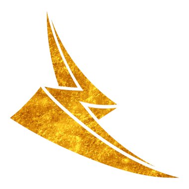 Yapıştırma biçiminde el çizimi gök gürültüsü karalaması