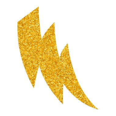 Yapıştırma biçiminde el çizimi gök gürültüsü karalaması