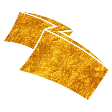 Yapıştırma biçiminde el çizimi gök gürültüsü karalaması