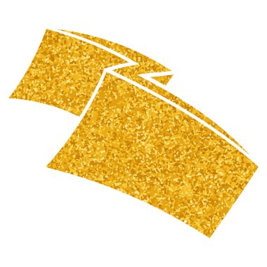 Yapıştırma biçiminde el çizimi gök gürültüsü karalaması