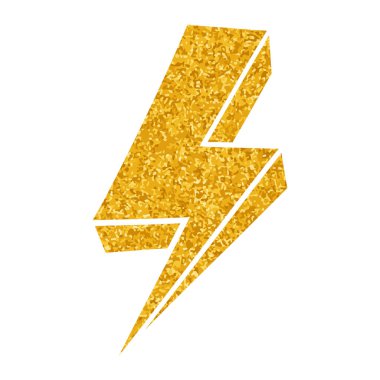 Yapıştırma biçiminde el çizimi gök gürültüsü karalaması