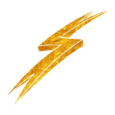 Yapıştırma biçiminde el çizimi gök gürültüsü karalaması