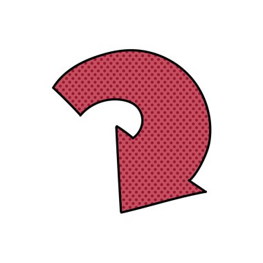 ok yarım ton el çizimi renk vektör çizimi