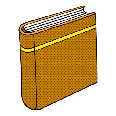 kitap yarım ton el çizimi renk vektör çizimi