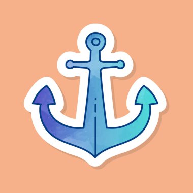 Denizcilik gemisi çapa renk etiketi