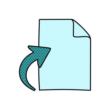 Belge yarım ton el çizimi renk çizimi yükle