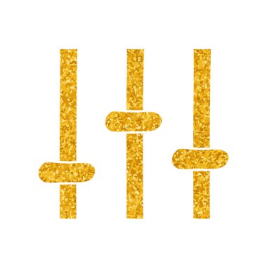 Altın renkli çizim ayarlanıyor