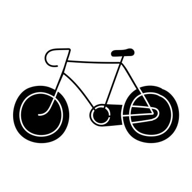 Bayrak siyah el çizilmiş simge