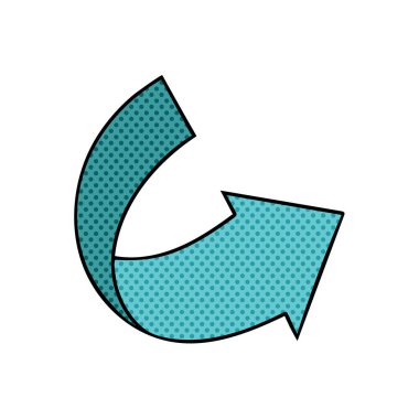 ok yarım ton el çizimi renk vektör çizimi