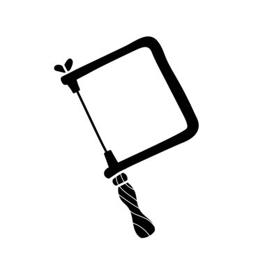 Kuyumcu ayarlanabilir siyah el çizimi simgesi