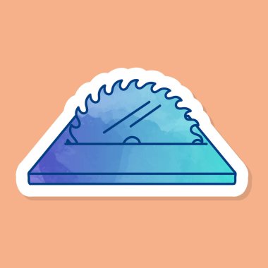 Tahta testeresi renk etiketi