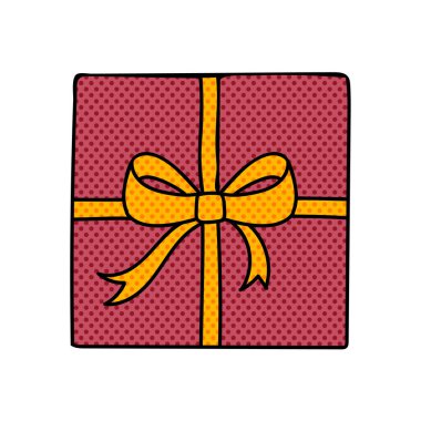 hediye paketleme kurdelesi yarım ton el çizimi renk vektörü çizimi