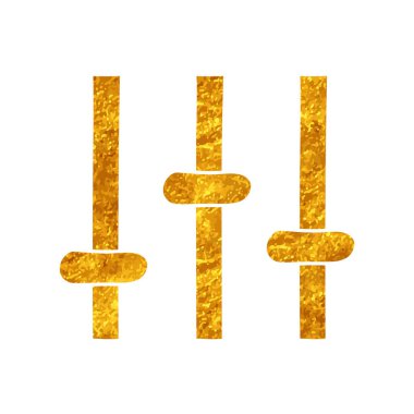 Altın renkli çizim ayarlanıyor