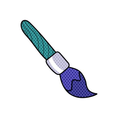 boya fırçası yarım ton el çizimi renk vektörü çizimi