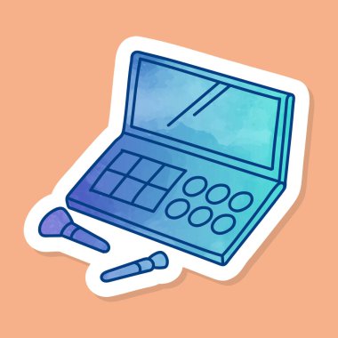 Seyahat makyaj seti renk etiketi