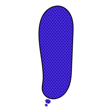 Sohbet baloncuğu yarım ton el çizimi renk vektörü çizimi