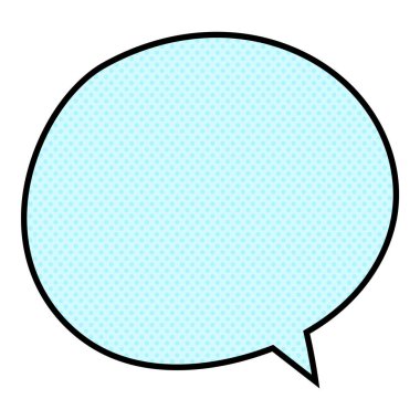 Sohbet baloncuğu yarım ton el çizimi renk vektörü çizimi