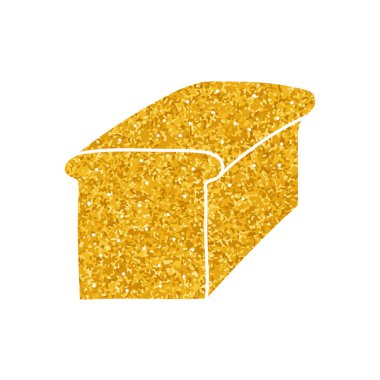 Ekmek ekmeği altın rengi çiziyor.