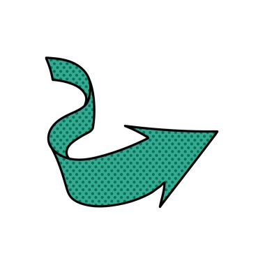 ok yarım ton el çizimi renk vektör çizimi