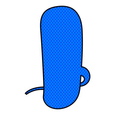 Sohbet baloncuğu yarım ton el çizimi renk vektörü çizimi