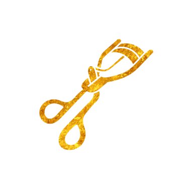 Altın rengi çizen göz kırbaç aracı