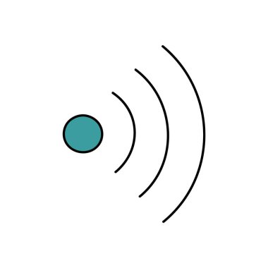 ses el çizimi renk vektörü çizimi