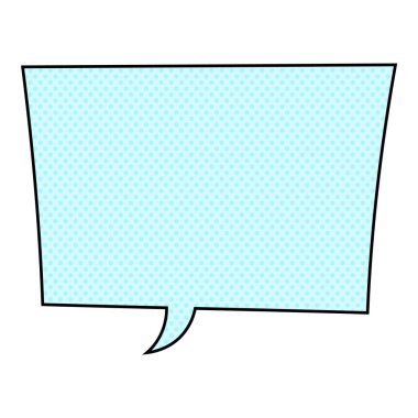 Sohbet baloncuğu yarım ton el çizimi renk vektörü çizimi