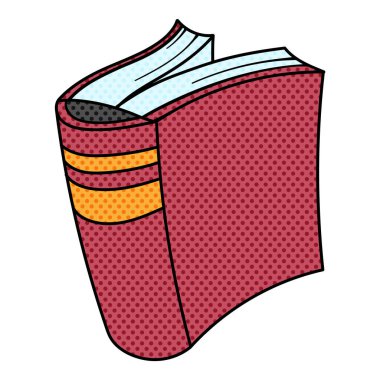 kitap yarım ton el çizimi renk vektör çizimi