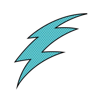 gök gürültüsü yarım ton el çizimi renk vektörü çizimi