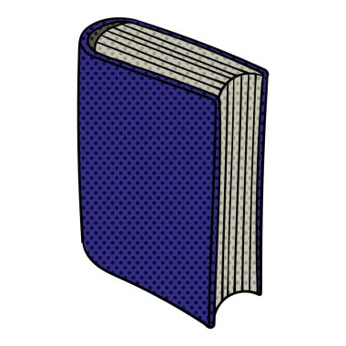 kitap yarım ton el çizimi renk vektör çizimi