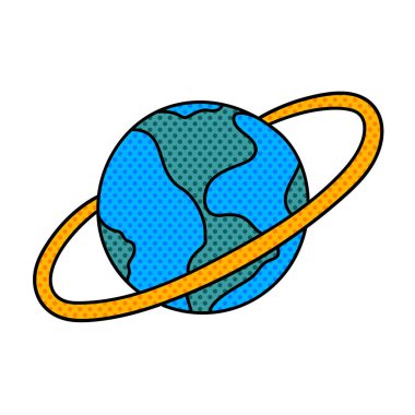 küresel iş yarım ton el çizimi renk vektörü çizimi