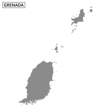 Noktalar halinde granada haritası
