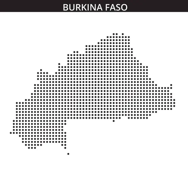 Burkina Faso haritasında, coğrafya ve bölgesel özellikler vurgulanarak ana hatları ve sınırları gözler önüne seriliyor.