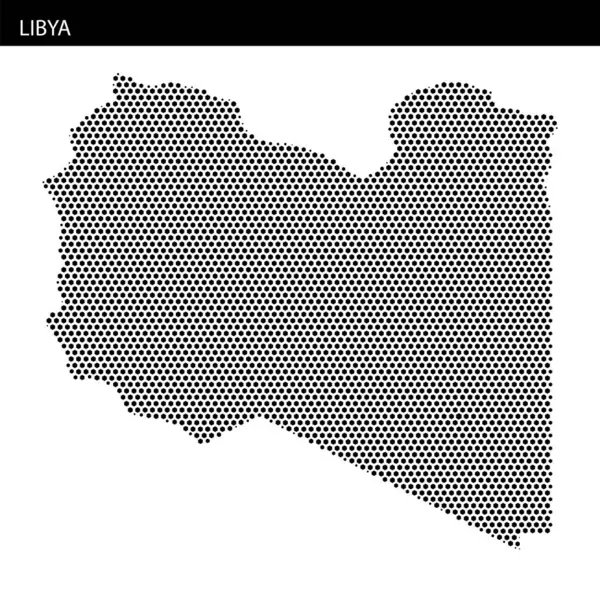 Libya 'nın coğrafi özelliklerini özetleyen, sınırlarını ve önemli alanlarını vurgulayan, fiziksel temsil üzerine odaklanan ayrıntılı bir harita.