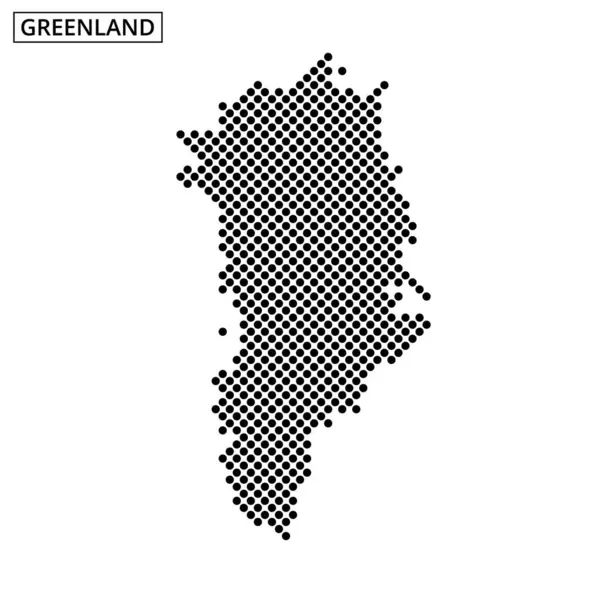 Grönland 'ın detaylı ana hatları adanın coğrafi özelliklerini ve hatlarını etkin bir şekilde vurguluyor..