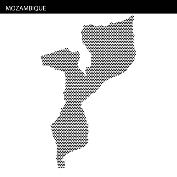 Mozambik 'in ana hatları ülkenin belirgin coğrafi önemini vurguluyor..