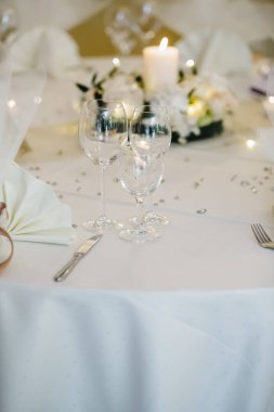 Düğün masası süsleme töreni çiçekleri. Yüksek kalite fotoğraf