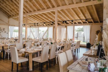 Düğün masası süsleme töreni çiçekleri. Yüksek kalite fotoğraf