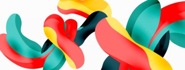 Yaratıcı geometrik duvar kağıdı. Sıçrama şekilleri kompozisyon arkaplanı. Duvar kağıdı, afiş, arkaplan veya iniş için tekno iş şablonu