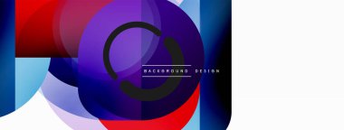 Geometrik asgari duvar kağıdı. Geometrik şekiller. Duvar kağıdı afişi veya iniş sayfası için vektör illüstrasyonu