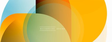 Yaratıcı geometrik duvar kağıdı. Asgari çember üçgen ve kare çizgi soyut arkaplan. Duvar kağıdı afişi veya iniş sayfası için vektör illüstrasyonu