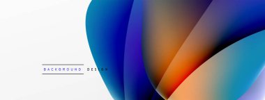 Akışkan renk soyut arkaplanı. Sıvı eğimleri, dalga desenleri. Duvar kağıdı, afiş, arkaplan veya iniş için moda tekno iş şablonu