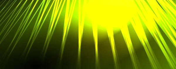 Lichtstrahlen Neonlinien Abstrakter Hintergrund Vektor Illustration Für Tapeten Banner Hintergrund — Stockvektor