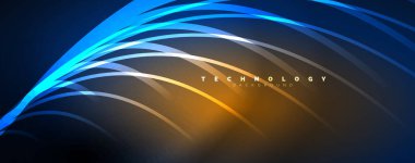 Işık demetleri, neon hatları soyut arkaplan. Duvar Kağıdı, Sancak, Arkaplan, Kart, Kitap İllüstrasyonu, İniş Sayfası