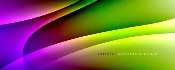 Dinámica Moda Simple Fluido Degradado Color Fondo Abstracto Con Efectos — Archivo Imágenes Vectoriales